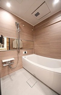 バス・シャワールーム　コンパクトで使いやすいお風呂です