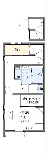 レオネクストＫＵＲＩＣＯの間取り