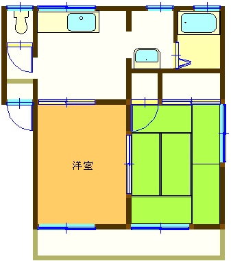 FRファミールAの間取り