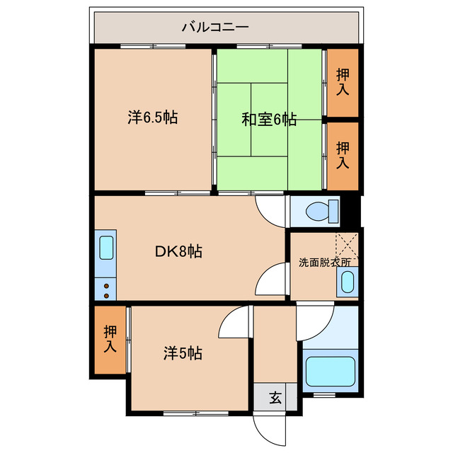 串間ビルの間取り