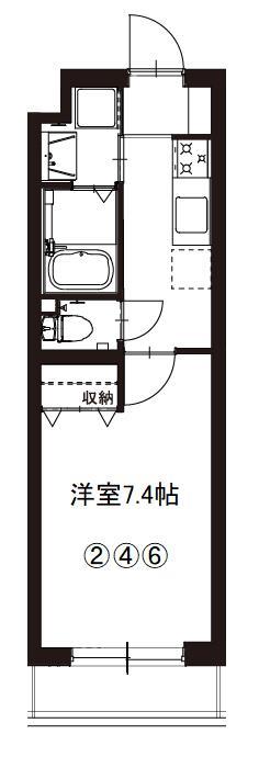 志幸８７ＡＲＡＮIIの間取り