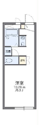 【レオパレスマ・フレールの間取り】