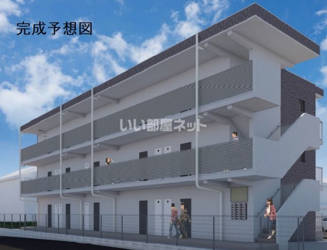 【仮）岡本3丁目マンションの建物外観】