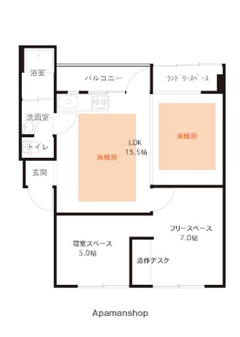 ＩＤＥＡＬ　ＮＯＲＴＨの間取り