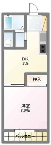 プレエミナンス曳馬の間取り