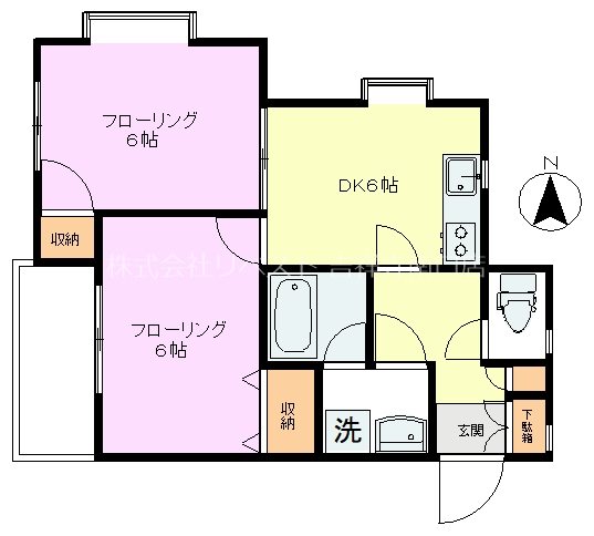 三鷹アミニティIIIの間取り