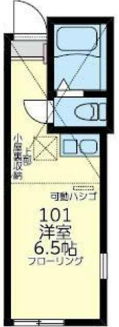 横浜市鶴見区浜町のアパートの間取り