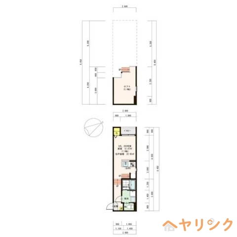 シルバーコート藤が丘の間取り