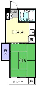 伊賀市上野忍町のマンションの間取り