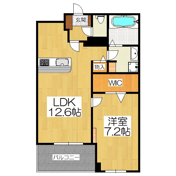 グロブナーパレス北山の間取り