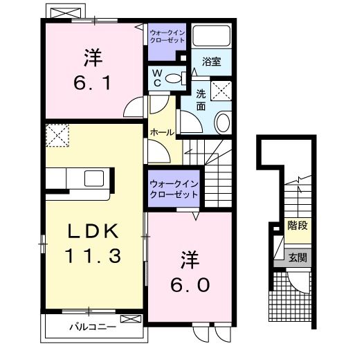 セイバリーの間取り