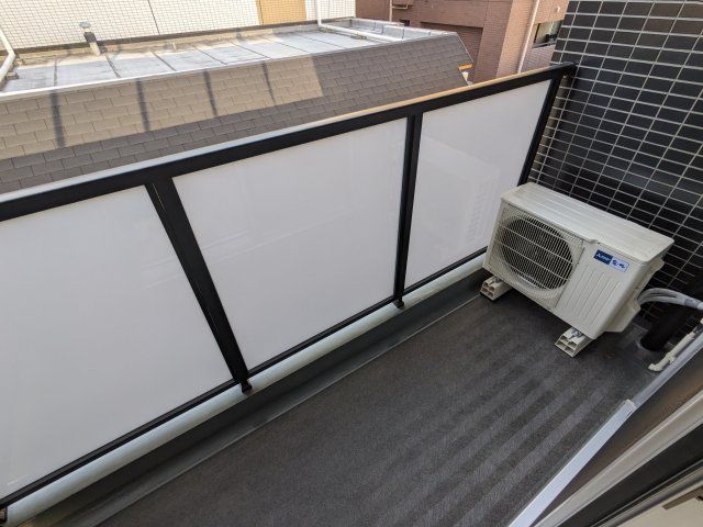 【大田区蒲田本町のマンションのバルコニー】