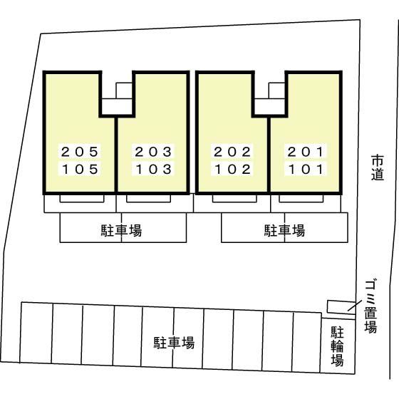 【船橋市山手のアパートのその他】