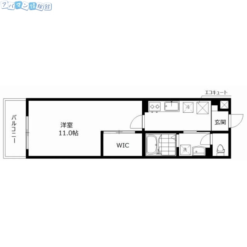 ピア旭町の間取り