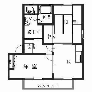 グランヴィア　Ｃの間取り