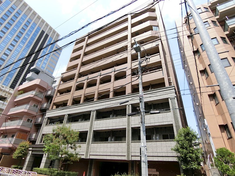 江東区木場のマンションの建物外観