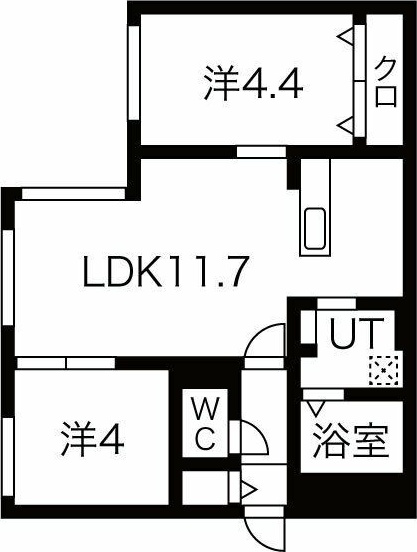 仮)MJクレスト麻生の間取り