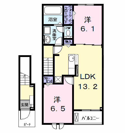 クラヴィーアIの間取り