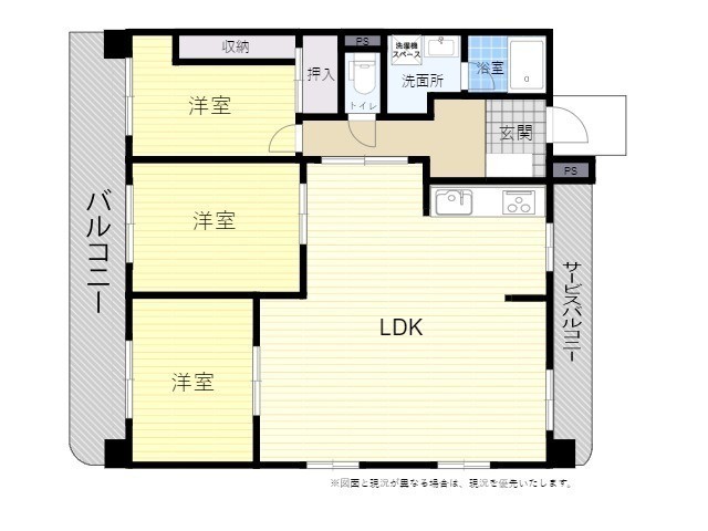 ハズドゥペール生石港の間取り