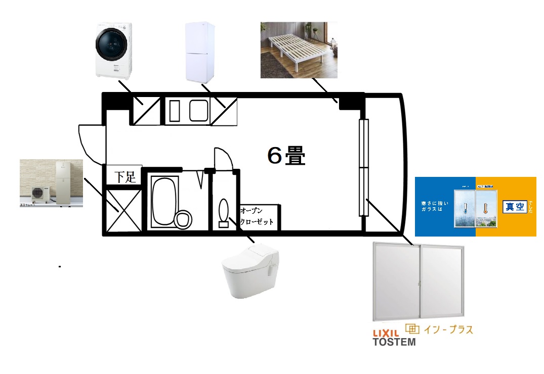 サンシープラザの間取り