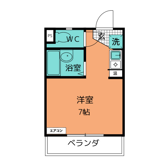 いちごハウスの間取り