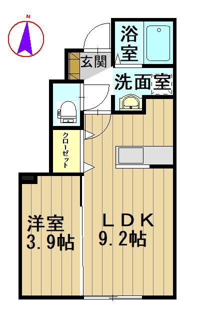 ウィットモア悠裕の間取り