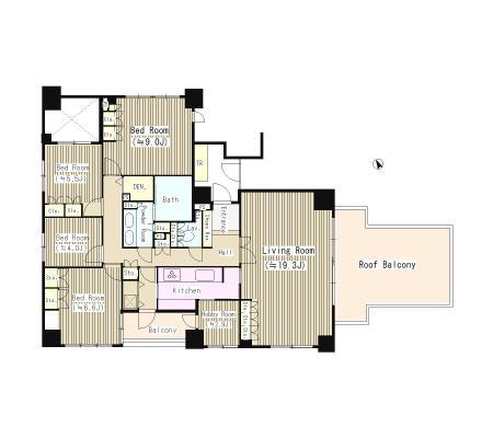 文京区大塚のマンションの間取り