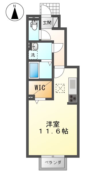 メゾンピュールの間取り