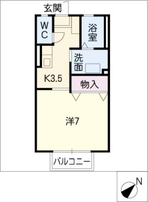 ジュネス原の間取り