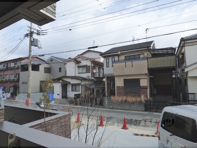 【長岡京市神足のマンションの眺望】