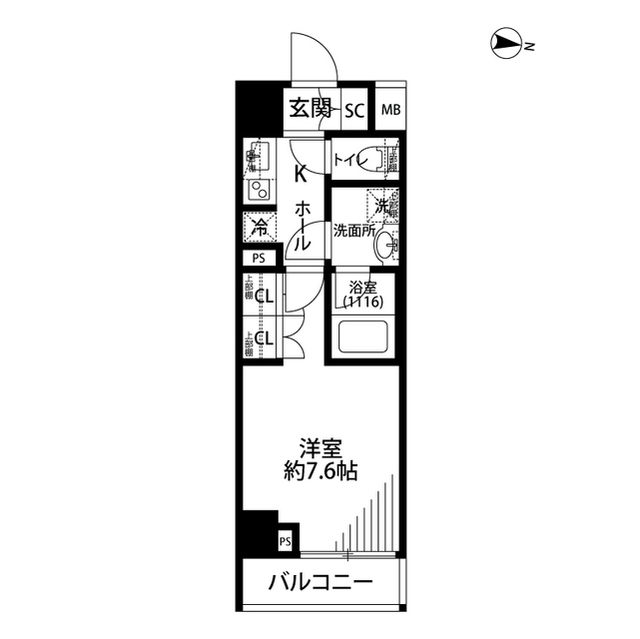 プレール・ドゥーク世田谷代田の間取り