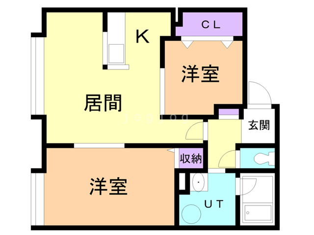 ＲａｒａＫＩＹＯＴＡ　（ララキヨタ）の間取り