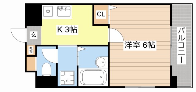 ハイツエクセルVII番館の間取り