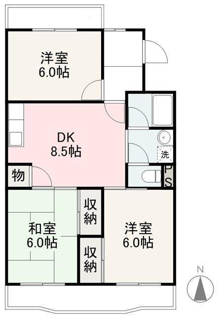 宮武マンションの間取り