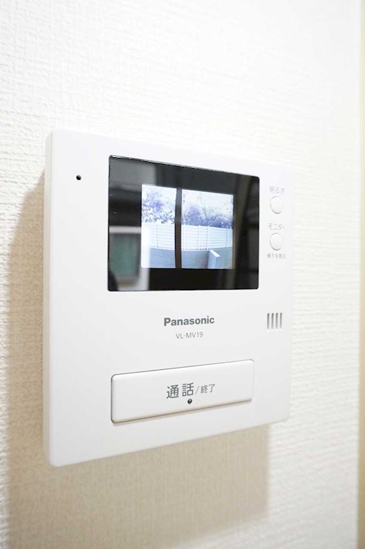 セキュリティ　来客時に便利なＴＶモニターホン