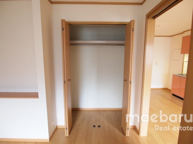 収納　各個室にクローゼット付き。※写真別部屋