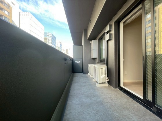 バルコニー　※他号室の写真使用・現況優先