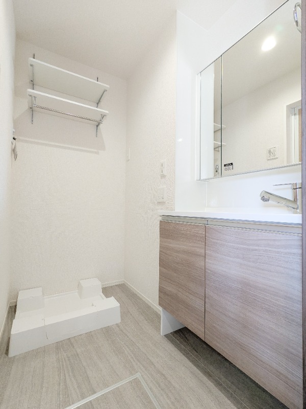 洗面設備　図面と現状に相違がある場合には現状を優先