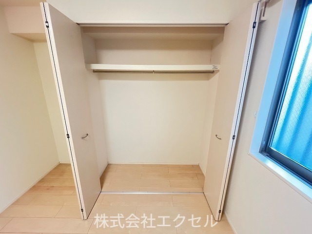収納　クローゼット完備で収納便利♪