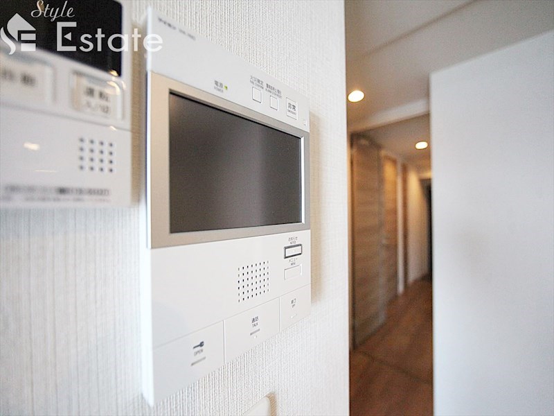 セキュリティ　モニター付きインターホン