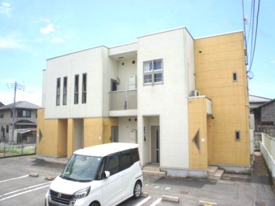 建物外観　オシャレな外観が特徴の賃貸住宅です♪