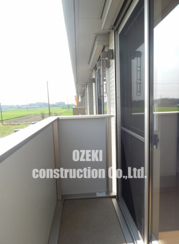 バルコニー　※写真は上階のもの