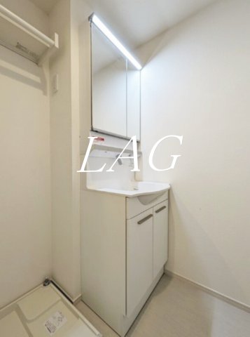 洗面設備　独立洗面台です。