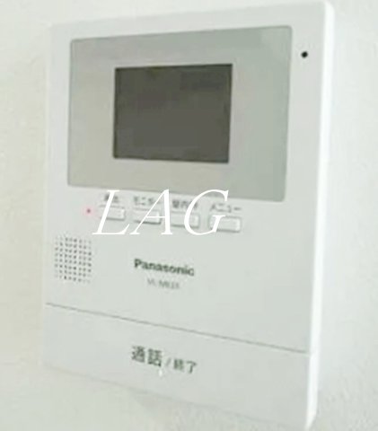 セキュリティ　モニター付きインターホンです。