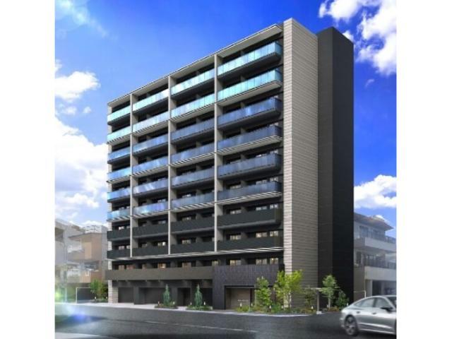 建物外観　完成模型図