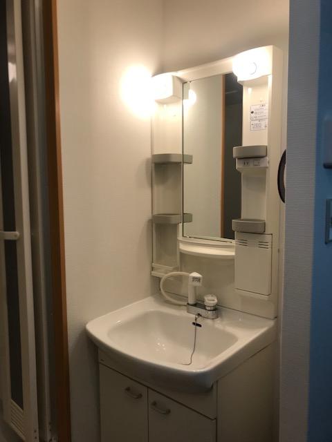 洗面設備　洗面所です