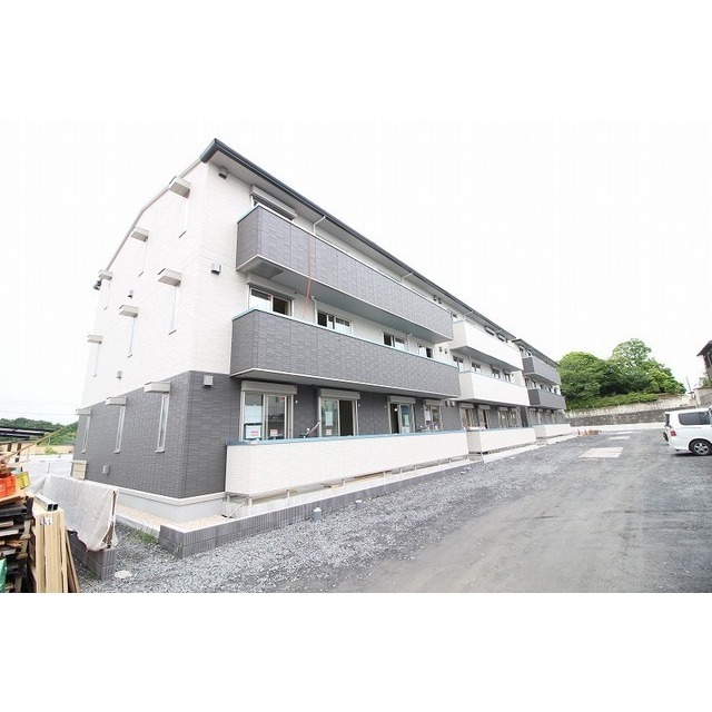 建物外観　建築中です。