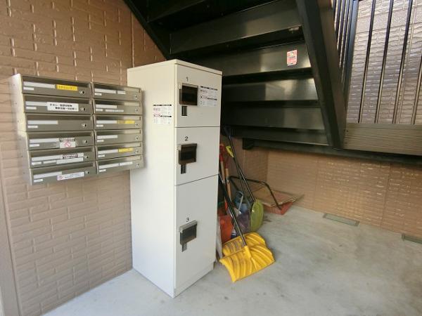 その他共有部分　共用部に宅配ボックス