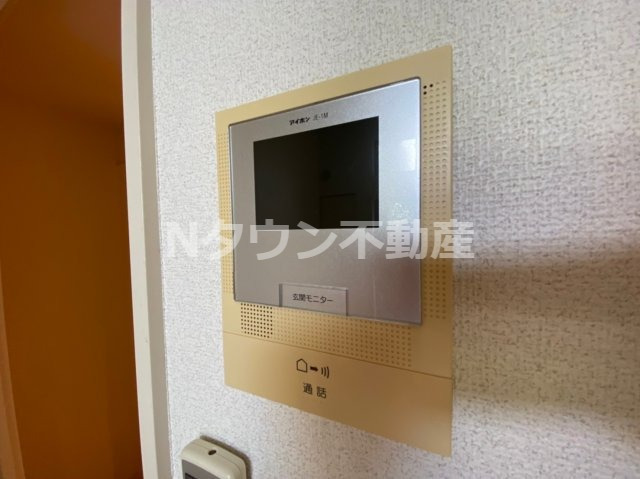 セキュリティ　モニター付きインターフォンです