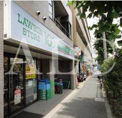 コンビニ　ローソンストア１００　世田谷代田四丁目店（コンビニ）まで564m